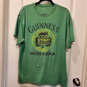 Green Guinness Stout Dublin T-shirt XL